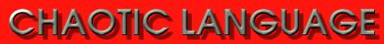 Chaotic Language Banner